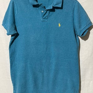 vintage 1980 Polo Ralph Lauren polo turquoise image 1