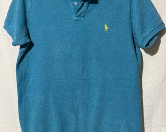 vintage 1980 Polo Ralph Lauren polo turquoise