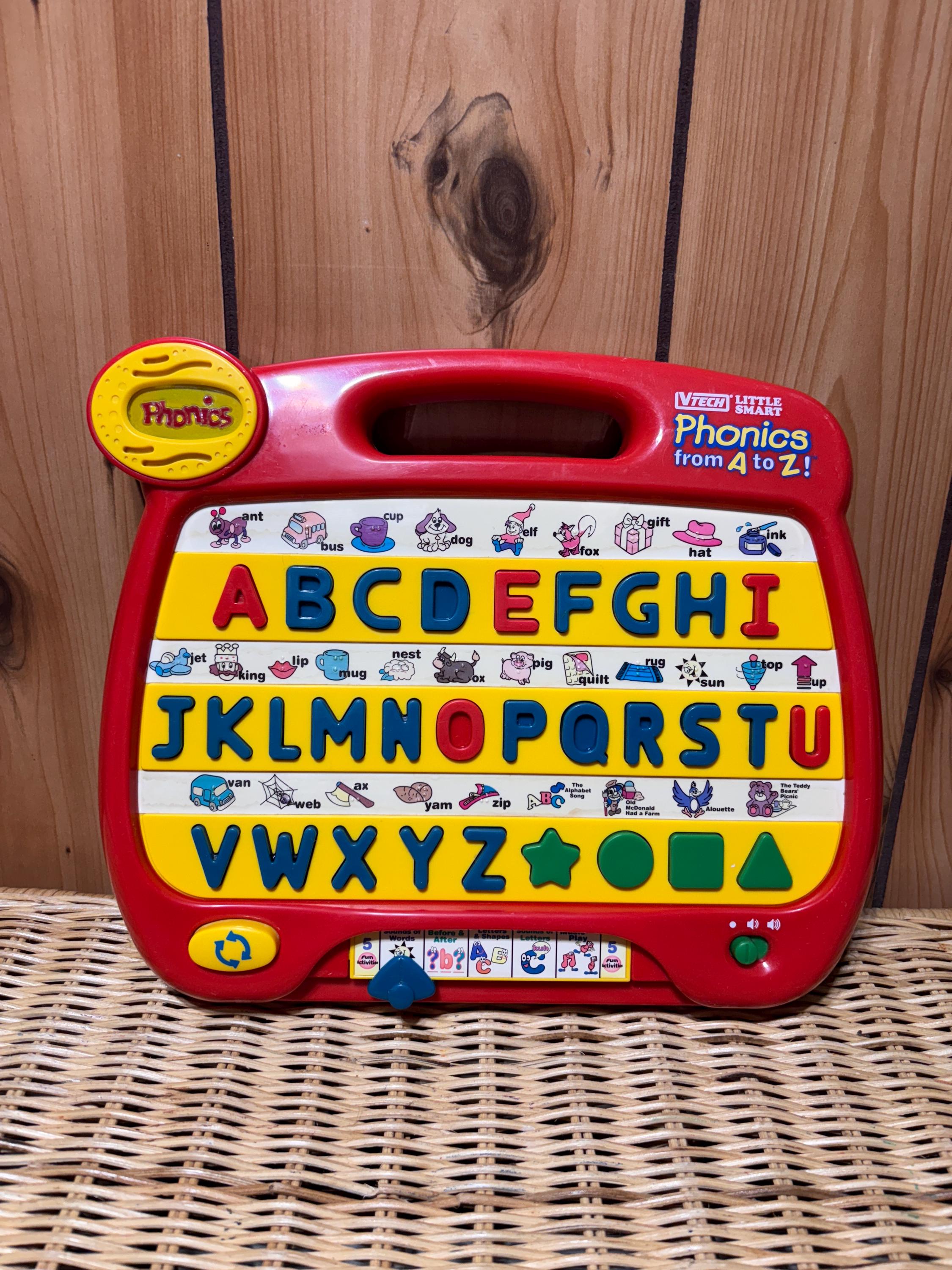 Vintage VTECH Little Smart Phonics From A-to-z - Etsy