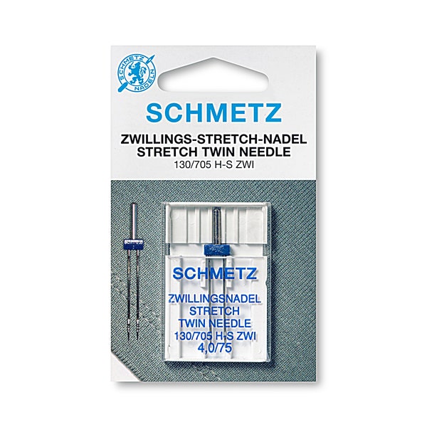 Schmetz twins stretch 75 sewing machine needles