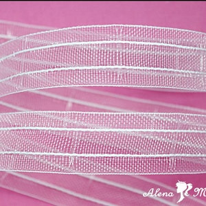 1&quot; Transparent Pleating Translucent Shirring Tape - Mini-Pleat