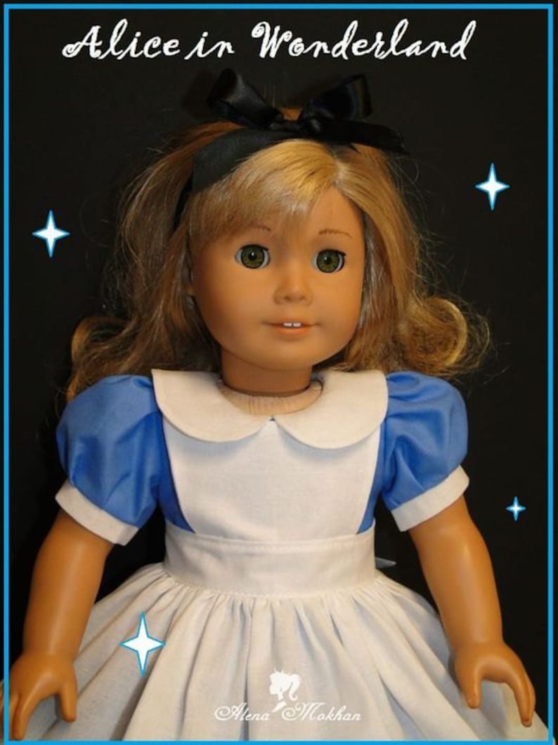18 Doll Clothes PDF Sewing Pattern 1002 Alice in - Etsy