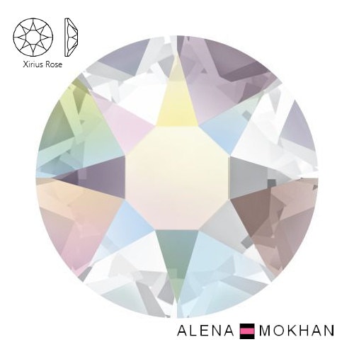 10 Gross/1440 Pcs Swarovski CRYSTAL AB Flatback Rhinestone Xirius