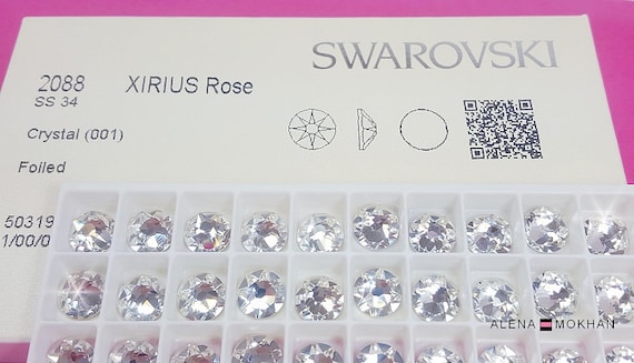 10gross/1440pcs HOTFIX Swarovski CRYSTAL Flatback Rhinestones