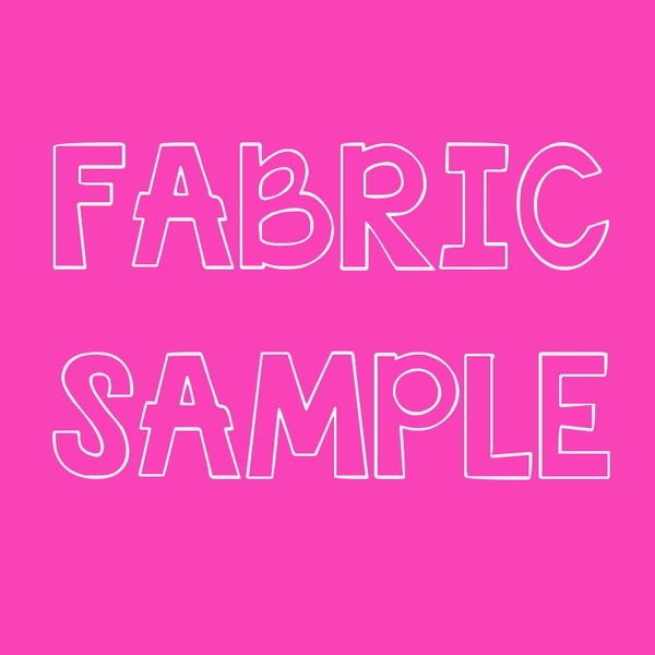 Fabric Sample Swatch
