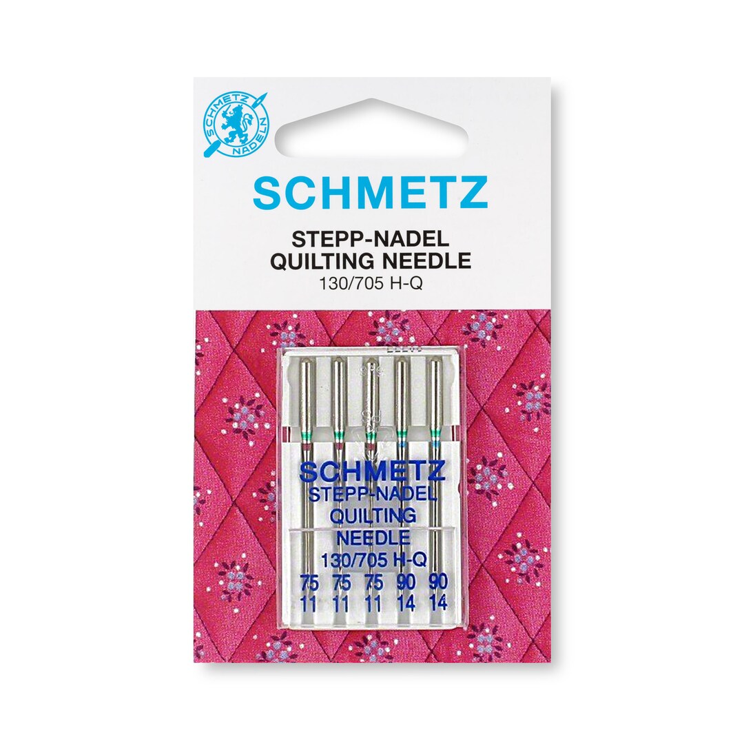 Schmetz Quilting Home Machine Needles - Size 11 - 15x1, 130/705 H-Q - 5/Pack