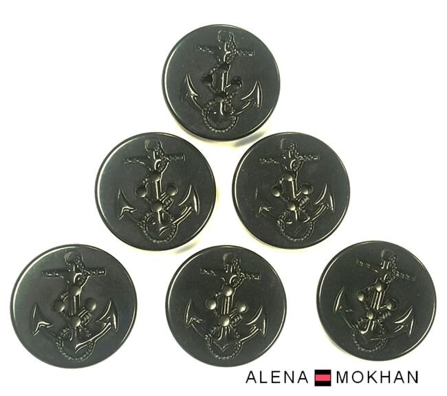 Peacoat with anchor buttons hot sale