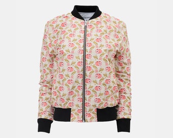 Eye Opening Florals Bomber Jacket
