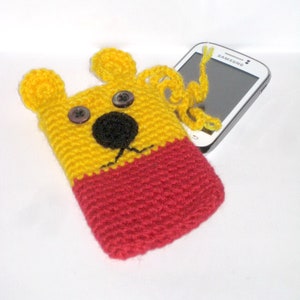 Crochet pattern cell phone case, Easy crochet pattern, Cell phone cover PDF pattern, Crochet for beginners