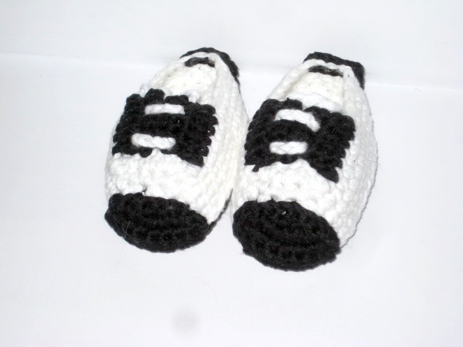 New Baby Winter Socks Shoes In Crochet Character Shoes (0-3 Months) In Black Color  RTY652 main image 0