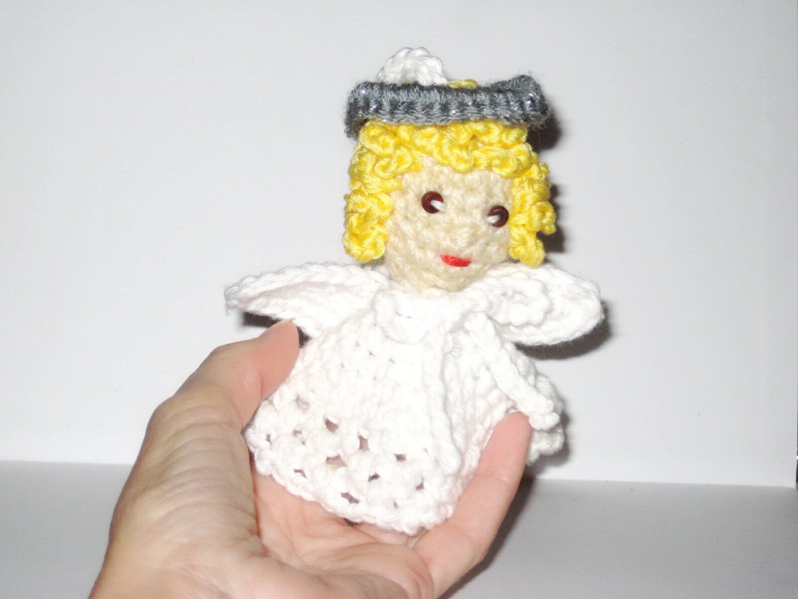 Christmas Angel Ornament Crochet Pattern Crochet Angel Etsy