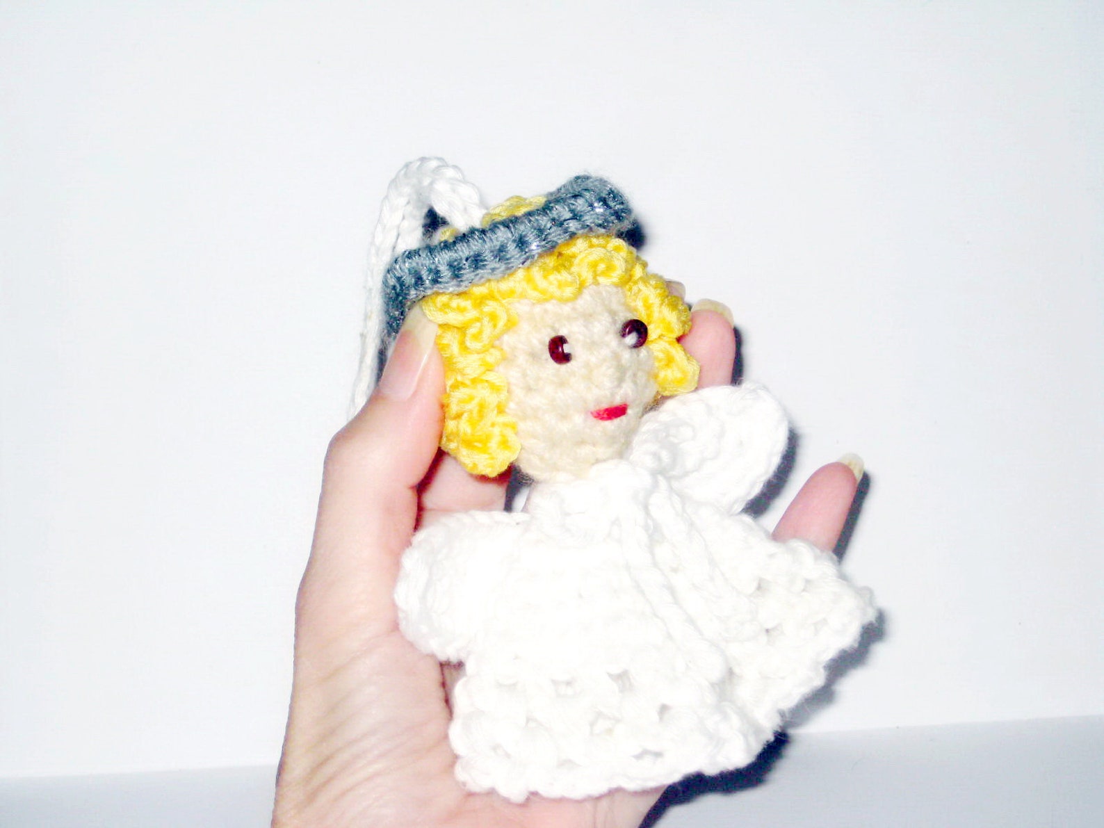 Christmas Angel Ornament Crochet Pattern Crochet Angel Etsy