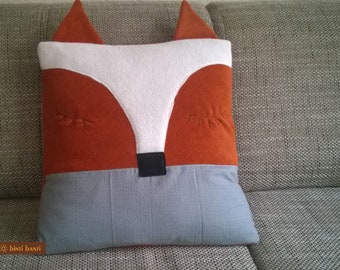 Housse de coussin renard 40 x 40 cm "Frieda"