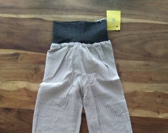 Upcycled light summer trousers, play trousers, approx. 98-104+
