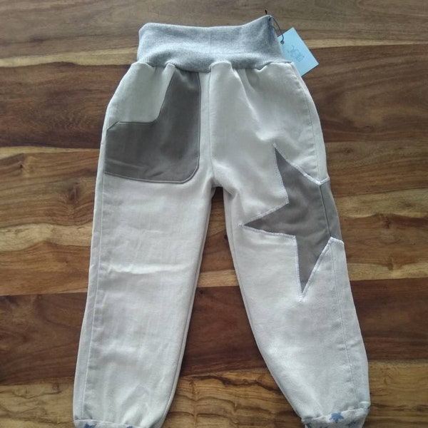 Upcycling Jeans, grow with me pants
