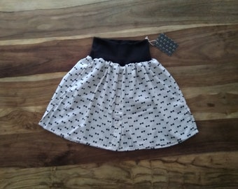Upcycling skirt, summer skirt children size. 116/122