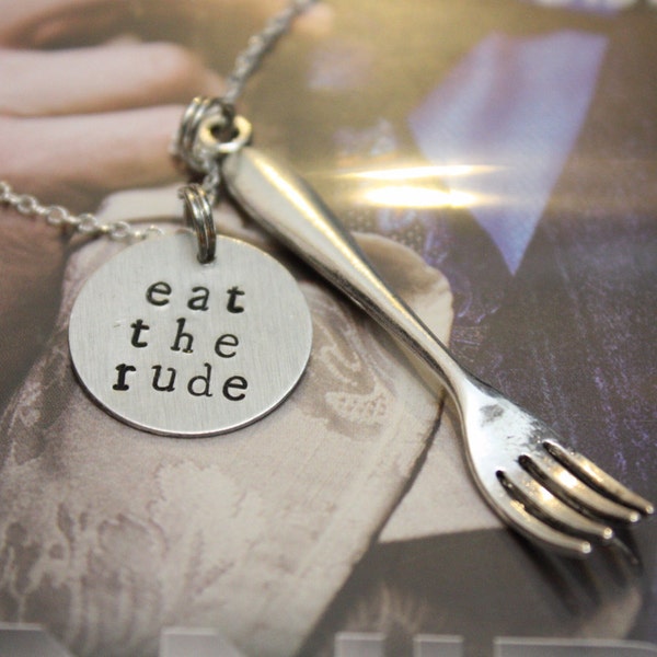 Hannibal Eat the Rude Fannibal Inspired Necklace