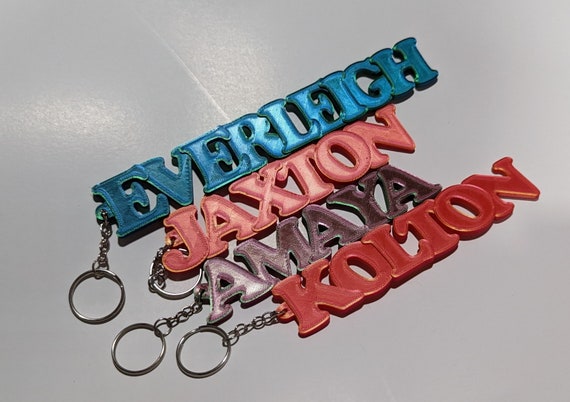 Custom 3D Printed Name Tag - Etsy