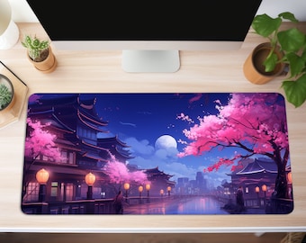 Japanse bureaumat, Kawaii bureaumat, Tokyo muismat, grote bureaumat, anime bureaumat, bureauonderlegger voor werk, Game Office Home XL, Kawaii