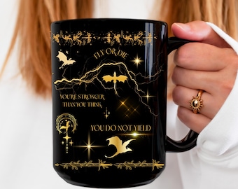 Vierde vleugel mok leesgrage draak mok romantiek mok voor Xaden Riorson fans BookTok mok cadeau voor vrouw leuke leesgrage mok boekenliefhebber cadeau
