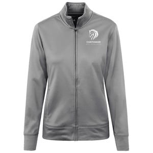 Custom Equestrian Fleece Jacket, Personalized Barn Team Horse Show Apparel, Horse Lover Christmas Gift, Riding Instructor Appreciation Gift image 6