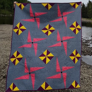 Pinwheel Whirl PDF Quilt Pattern