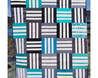 PDF quilt pattern - Stripe Shuffle