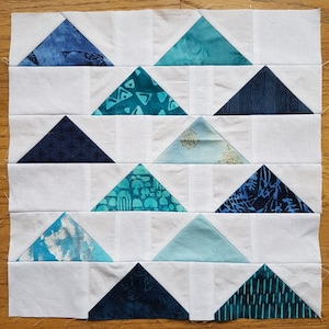PDF pattern - Flying Together 12&quot; block