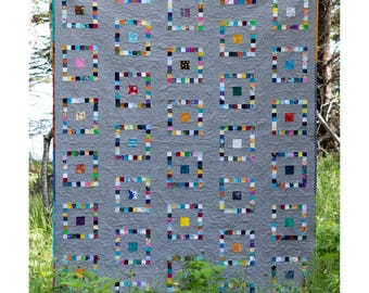 Printed quilt pattern - Scrappy Playground