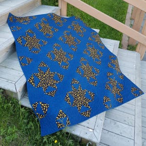 Night Sky Quilt Pattern: Baby, Throw & Queen Sizes (PDF)