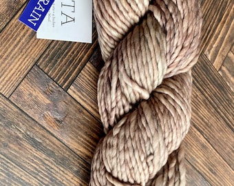 Malabrigo NOVENTA #696 WHOLE GRAIN Bulky Hand Kettle Dyed 100% Pure Superwash Merino wool yarn Made in Peru