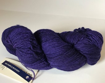 Fil laine peignée mérinos Malabrigo # 030 Purple Mystery 210 yards pure laine mérinos teint en bouilloire