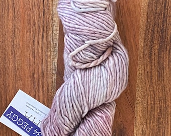 Malabrigo Mecha Yarn #334 PEGGY 130 yards Kettle Dyed Pure Merino Superwash Wool