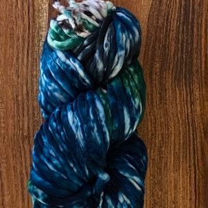Malabrigo Rasta Super Bulky Hand Kettle Dyed 100% Pure Merino wool yarn Made in Peru #171 SNAKE image 4