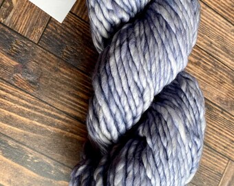 Malabrigo NOVENTA #009 POLAR MORN Bulky Hand Kettle Dyed 100% Pure Superwash Merino wool yarn Made in Peru