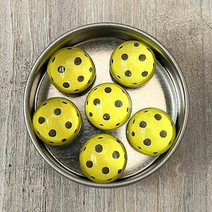 Pickleball Fridge Magnets | Set of Six | Activity Calendars | Super Strong | Kitchen Magnets