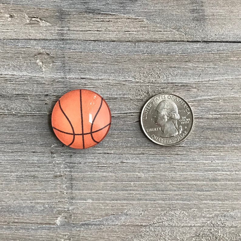 Glass Basketball Set of 3 1 Inch Gift Etsy