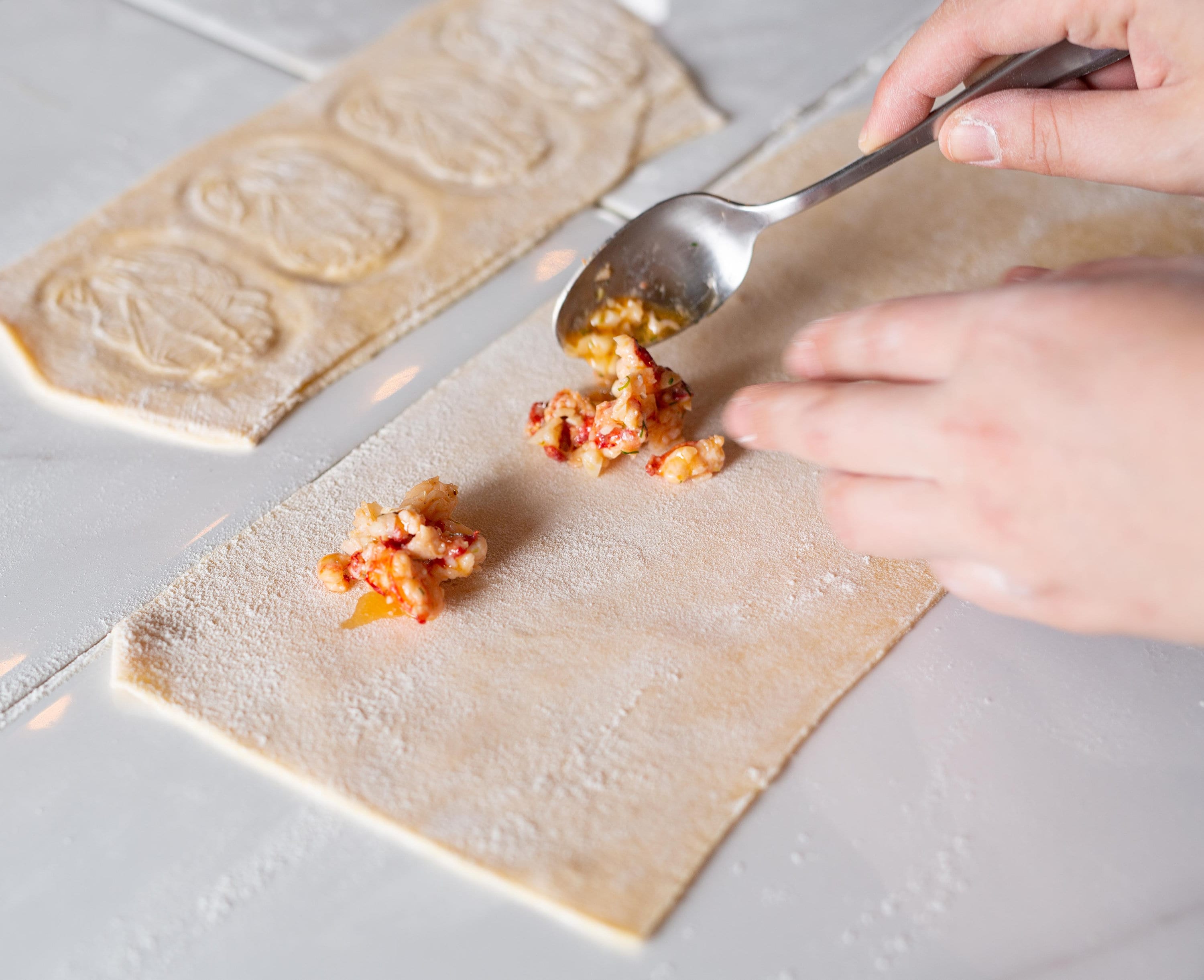 Set of Three Pasta Stamps Etsy