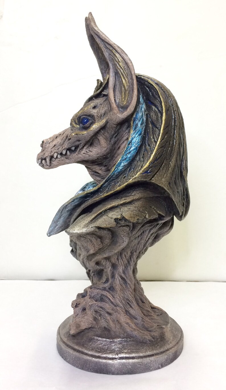 Anubis Statue Painted - Etsy