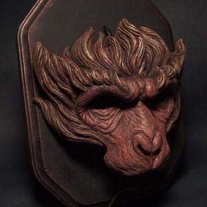 SARU mask painted monkey mask monkey king image 1