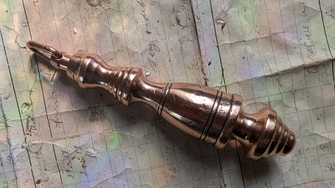 Antique Copper High Level Toilet Cistern Tank Pull Victorian Bathroom ...