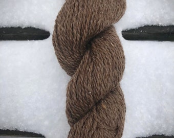 Brown Chunky Shetland Yarn