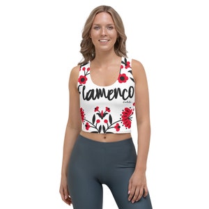 Flamenco Crop Top