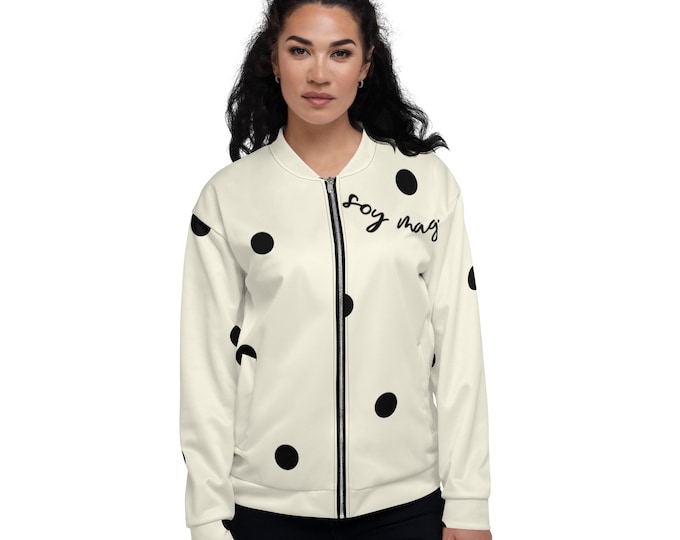 Bomber jacket all over unisex I AM MAGIA