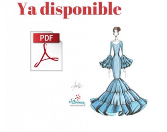 Silene flamenco dress - dress to make from scratch