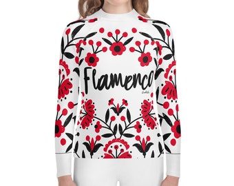Flamenco teen compression shirt