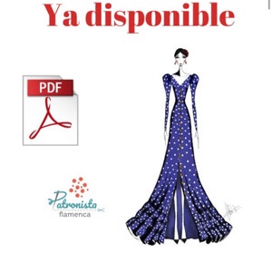 Begonia flamenco dress - dress to make from scratch
