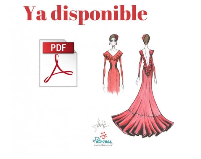 Lilium Flamenco Costume - dress to make from scratch