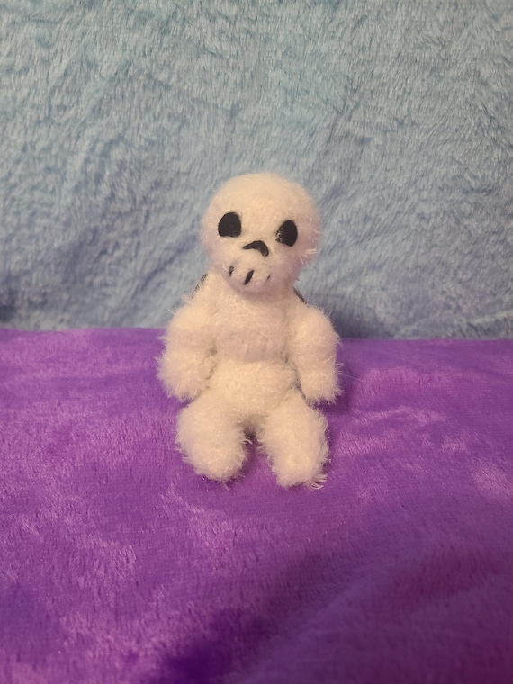 Button Babies Jointed Mini Skeleton Sock Plush
