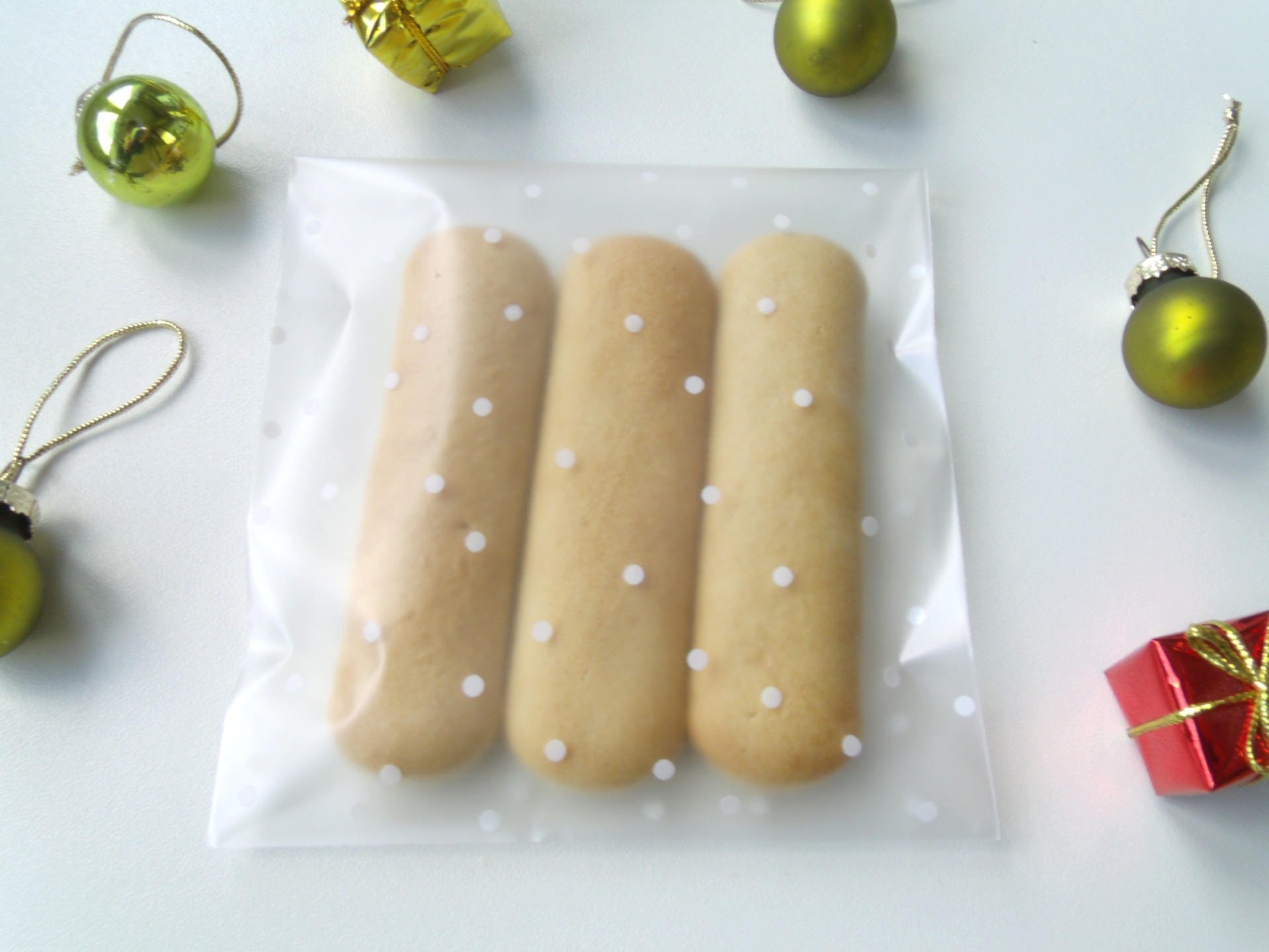 Verschluss Clips für Tüten Deko Weihnachten Bäckerei Kekse Festmacher  Beutel